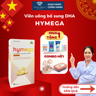 [Quà Xinh] Dầu Cá HYMEGA Tinh Khiết Bổ Sung DHA Cho Mẹ Bầu, Bổ Não, Mắt và Tim Mạch Hộp 30 Viên