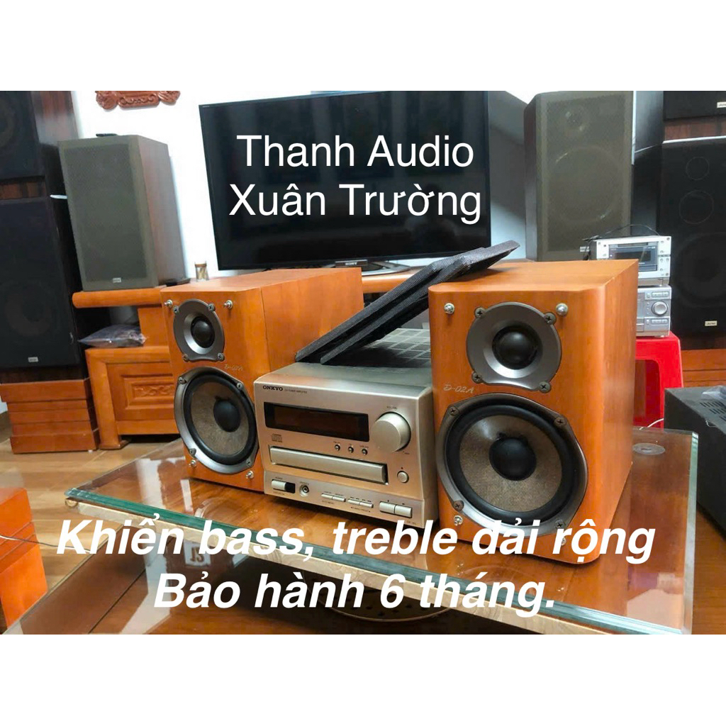 Khiển học lệnh sử dụng cho dàn ONKYO CR 185, 185X, 185ii có Bass treble