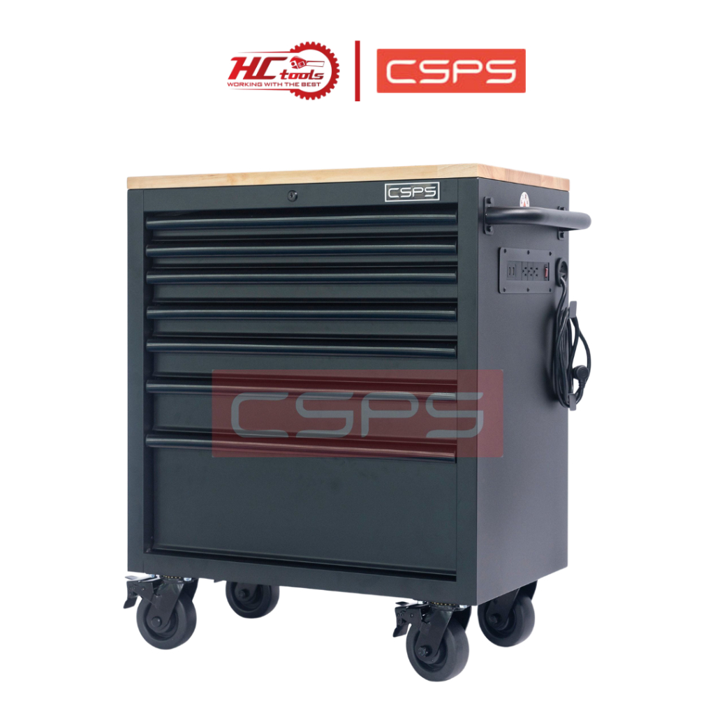 Xe đẩy đồ nghề 7 ngăn CSPS 76cm VNTC07607BB5M - HCTools VN