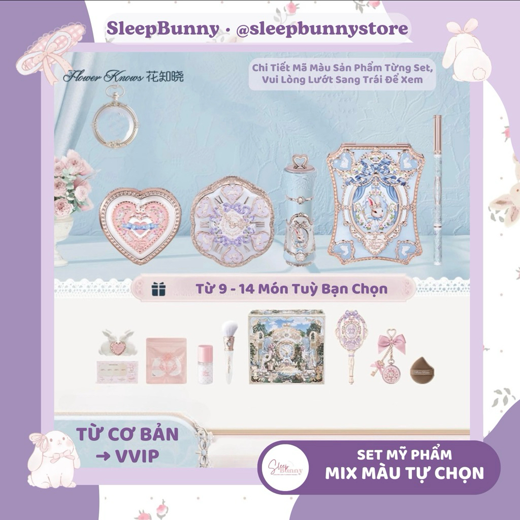 【𝐒𝐚̆̃𝐧 𝐇𝐨𝐚̉ 𝐓𝐨̂́𝐜 𝐇𝐍】Set Mỹ Phẩm 𝐁𝐮𝐧𝐧𝐲 𝐆𝐚𝐫𝐝𝐞𝐧 Quà Tặng 𝐅𝐥𝐨𝐰𝐞𝐫 𝐊𝐧𝐨𝐰𝐬 Hoa Biết BST Mới 01/2026