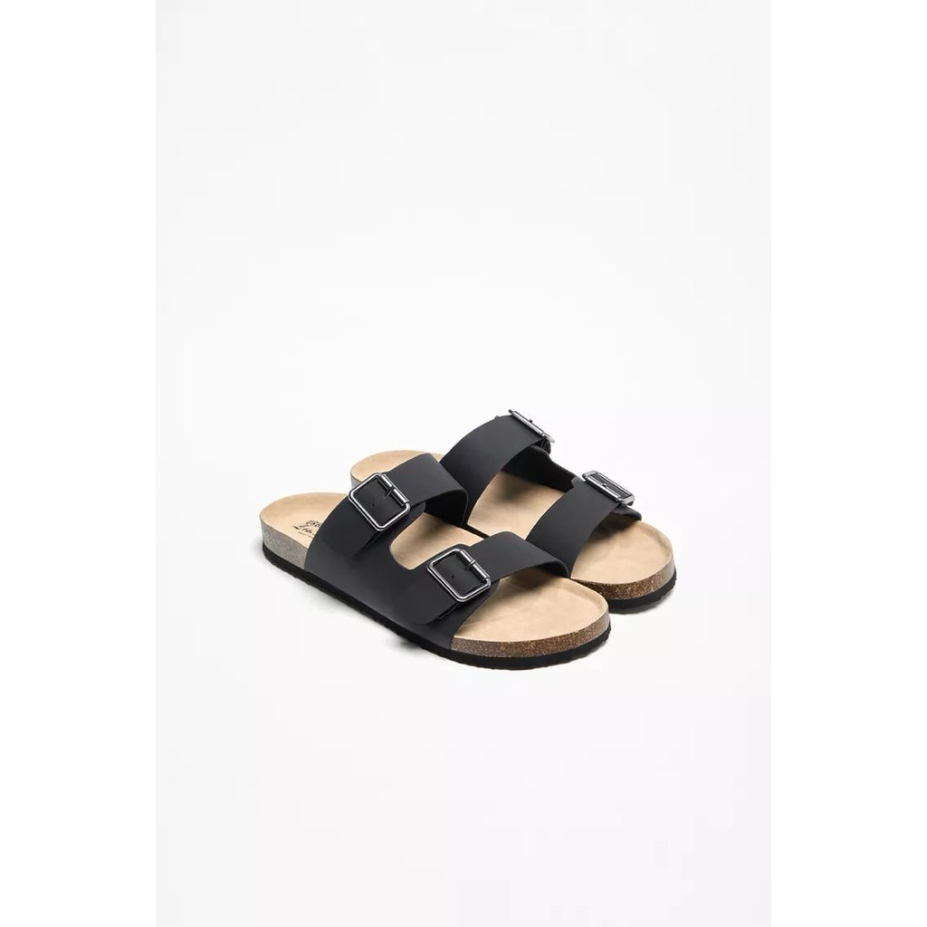 Dép khóa đôi nam LEFTIES màu đen