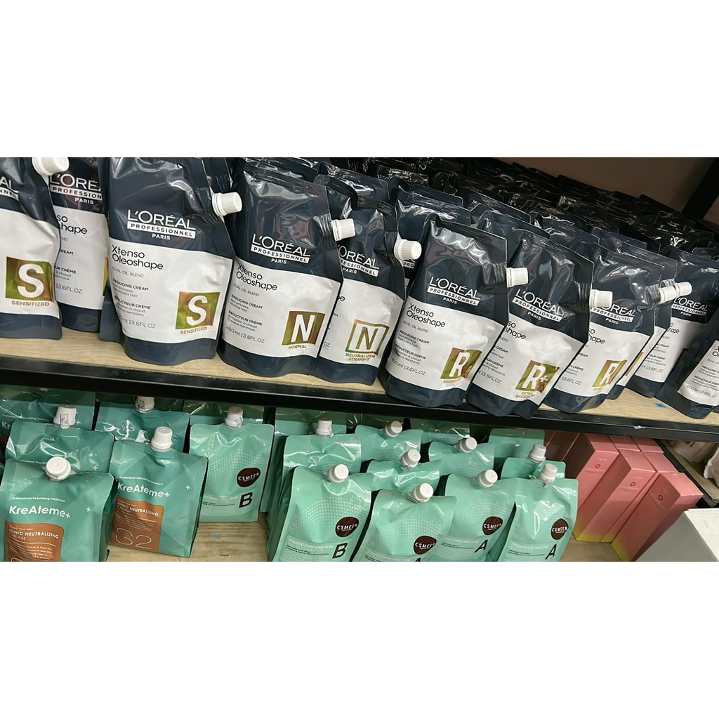 Thuốc duỗi tóc LOREAL 400ml, thuốc uốn LOREAL chính hãng