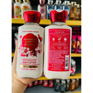 Sx năm  2025 Japanese cherry blossom (CHUẨN AUTHS) LOTION DƯỠNG THỂ MÙI HOT CỦA BATH BODY WORKS NỘI ĐỊA MỸ