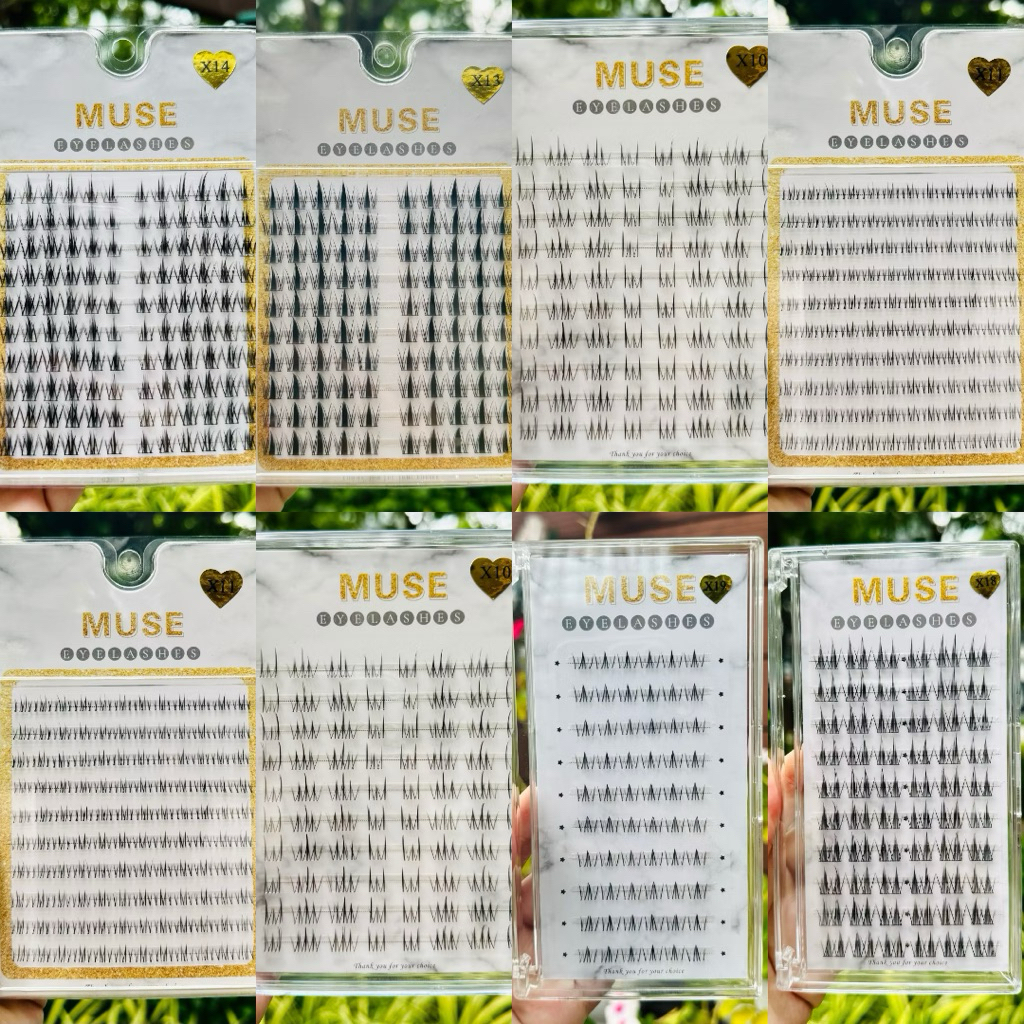 Lông mi giả, Mi Rời, Mi Cụm MUSE hàng Siêu Hot (Mã X10 - X20) - Vanmi Store