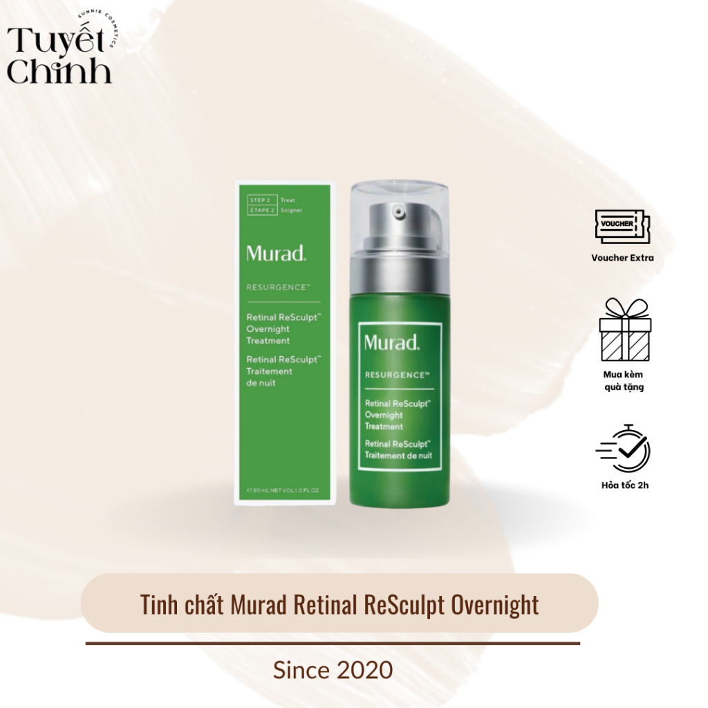 [Đại lý chính hãng] Tinh chất Murad Retinal ReSculpt Overnight Treatment 30ml