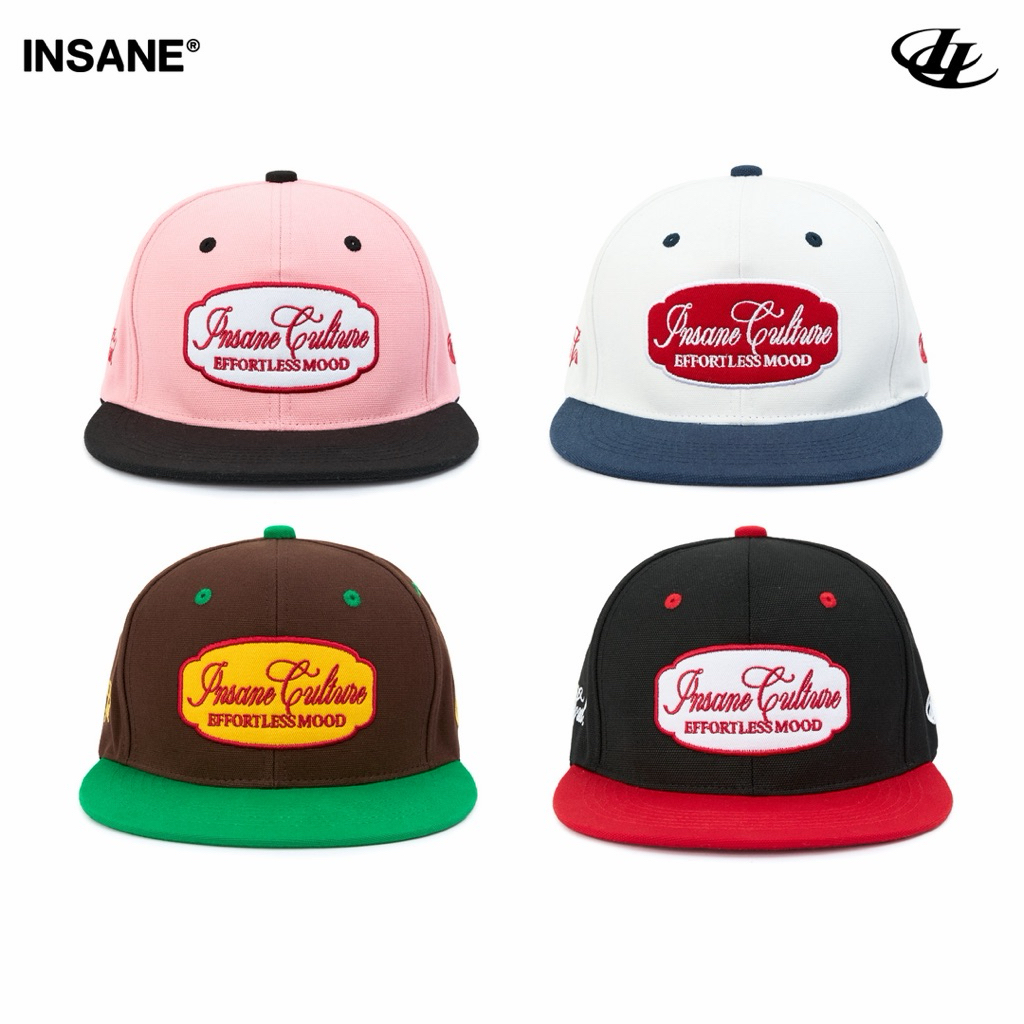 Nón Snapback InsaneClo RETRO PATCH 9FIFTY SNAPBACK Form 9FIFTY Unisex Vải Bố