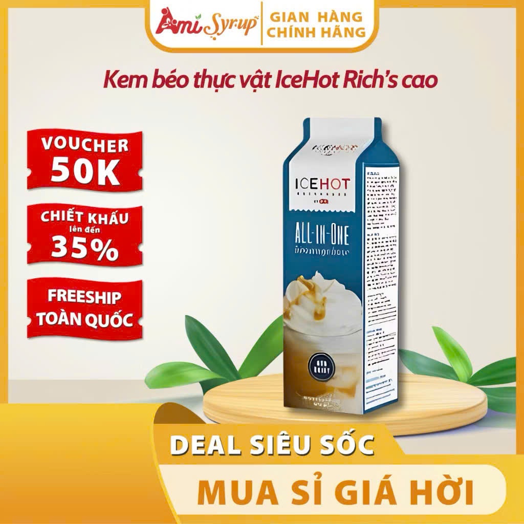 Kem pha chế Đa Dụng ICEHOT (Kem Base)