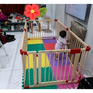 Cũi 5d 6 cánh Playpen cho bé