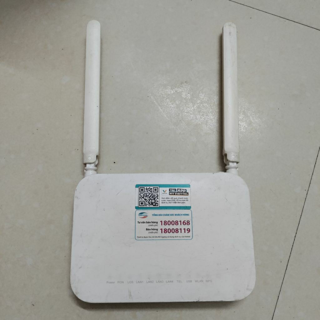 Modem viettel 2 băng tần HG8145-V5-20 bán thợ không kèm adapter