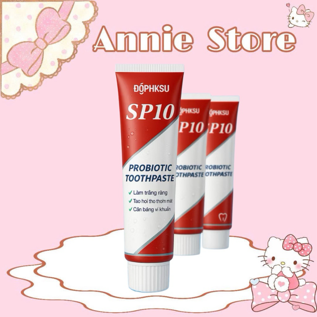 Kem đánh răng SP10 Probiotic Mua 4 Tặng 1