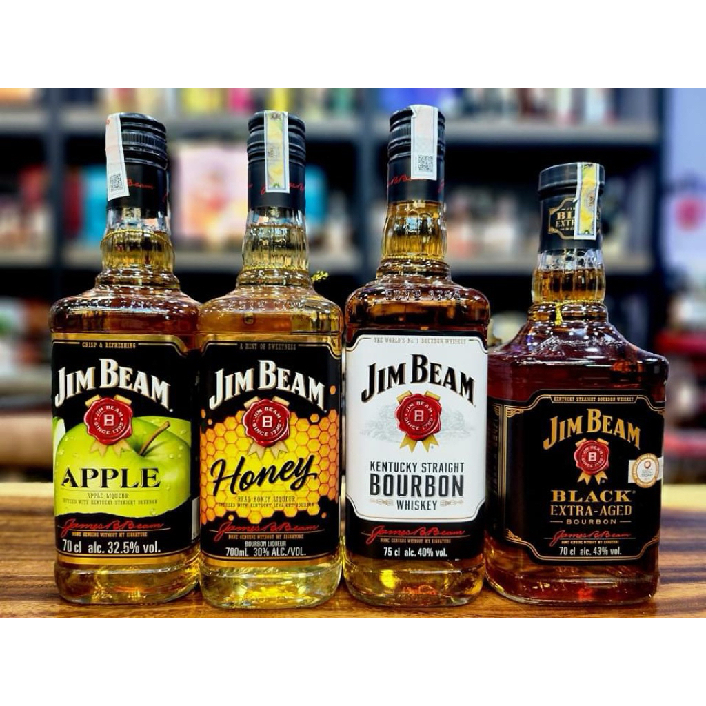 Jim-Beam 700ml đủ mùi vị