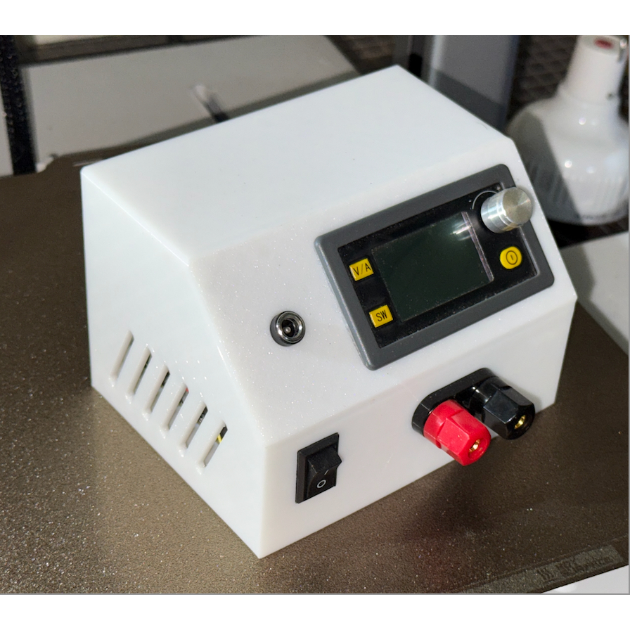 BOX IN 3D Dày 3mm CHO MÔ-ĐUN ĐIỀU CHỈNH ĐIỆN ÁP XY6020L / XY6015 – 1200W 20A