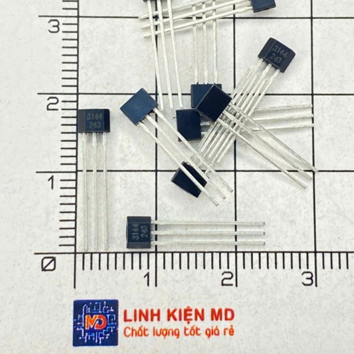 A3144 / OH3144 Cảm biến HALL / TO-92 ( Combo 5 con )