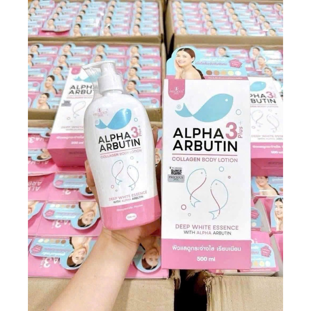 [Chính Hãng] Dưỡng thể ALPHA ABUTIN 500ml