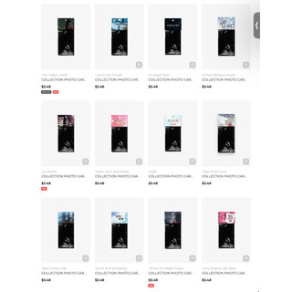 (ORDER) Tổng hợp pack card boylove Lezhin Bomtoon Ridi Toonque