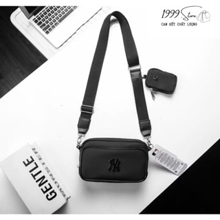 Túi Đeo Chéo Nam - Nữ -2 Ngăn - Da Si Chống Thấm-Túi Đeo Chéo Dạo Phố – Đi Học – Đi Chơi Phong Cách Hàn Quốc