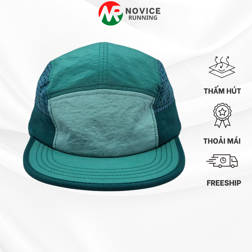 Mũ Chạy Bộ, Đạp Xe Thể Thao Siêu Nhẹ Thoáng Novice Running MCB-119