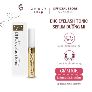 Serum dưỡng mi dài cong, dày bóng, chống rụng DHC Eyelash Tonic 6.5ml Nhật