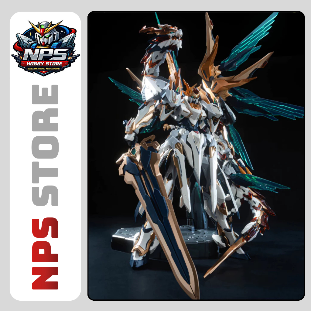 Mô hình lắp ráp Nguyên Linh Hoàng Đế Yinglong EMP-01 Tiên Thiên Ứng Long Khung xương kim loại + rồng