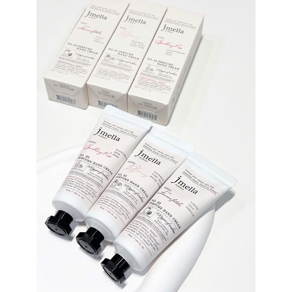 [CHÍNH HÃNG 100%] KEM DƯỠNG TAY JMELLA PERFUME HAND CREAM 50ML