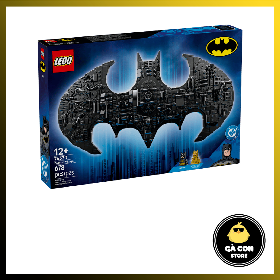Đồ chơi lắp ráp Batman 76330  Batman Logo -Logo của Batman ( Hàng có sẵn )