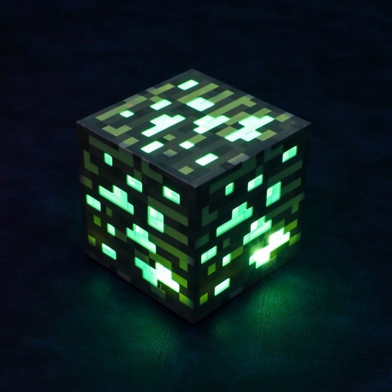 Minecraft Torch Creeper Kim Cương Axolotl Đèn Ngủ MC Mô Hình Minecraft Quà Tặng