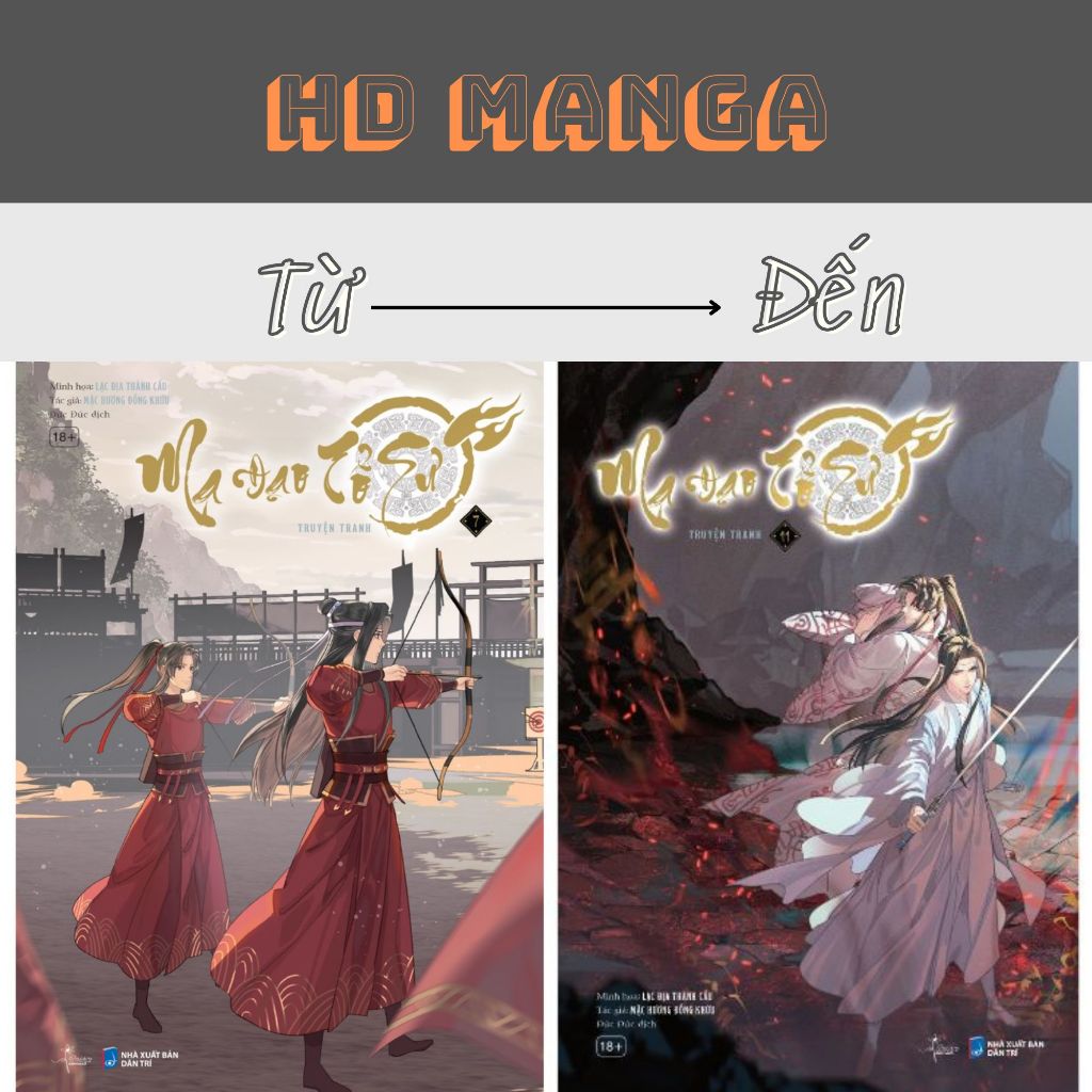 Truyện tranh - Ma Đạo Tổ Sư - Tập 7 8 9 10 11 - Bản đặc biệt và Bản thường - AZ Việt Nam