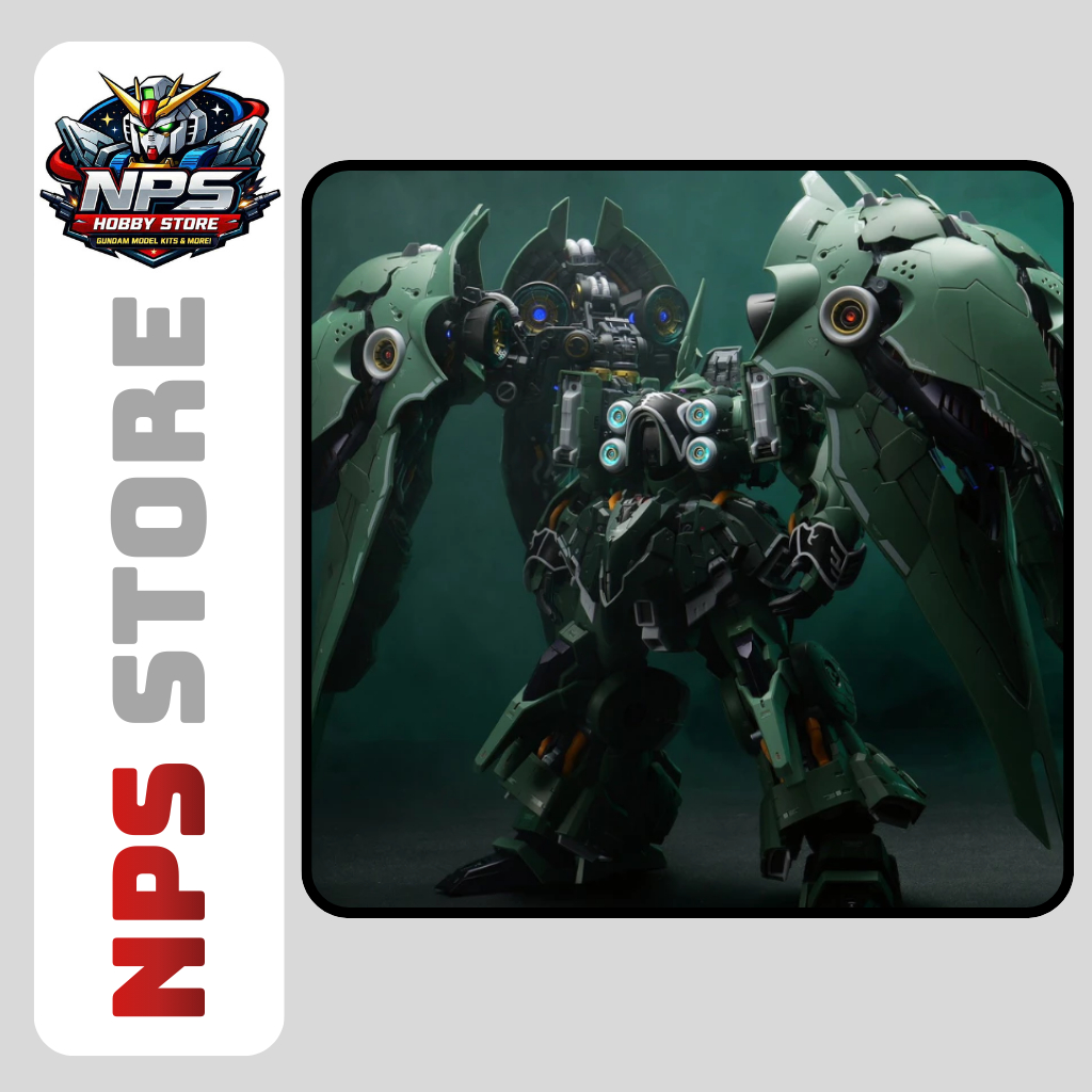 Mô Hình Lắp Ráp NZ-666 KSHATRIYA Solomon Kèm led đa vị trí 1300 chi tiết và 60 Runner