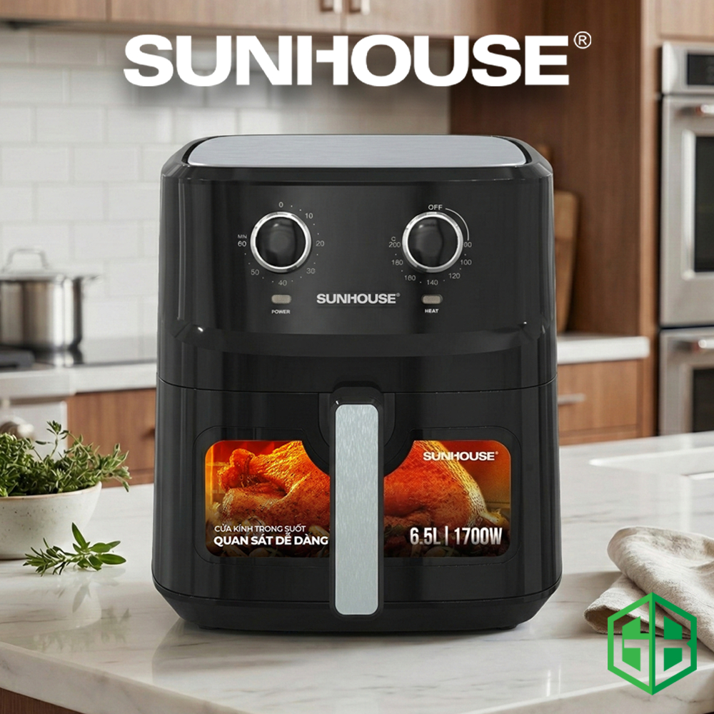 Nồi chiên không dầu 6.5L SUNHOUSE SHD4030