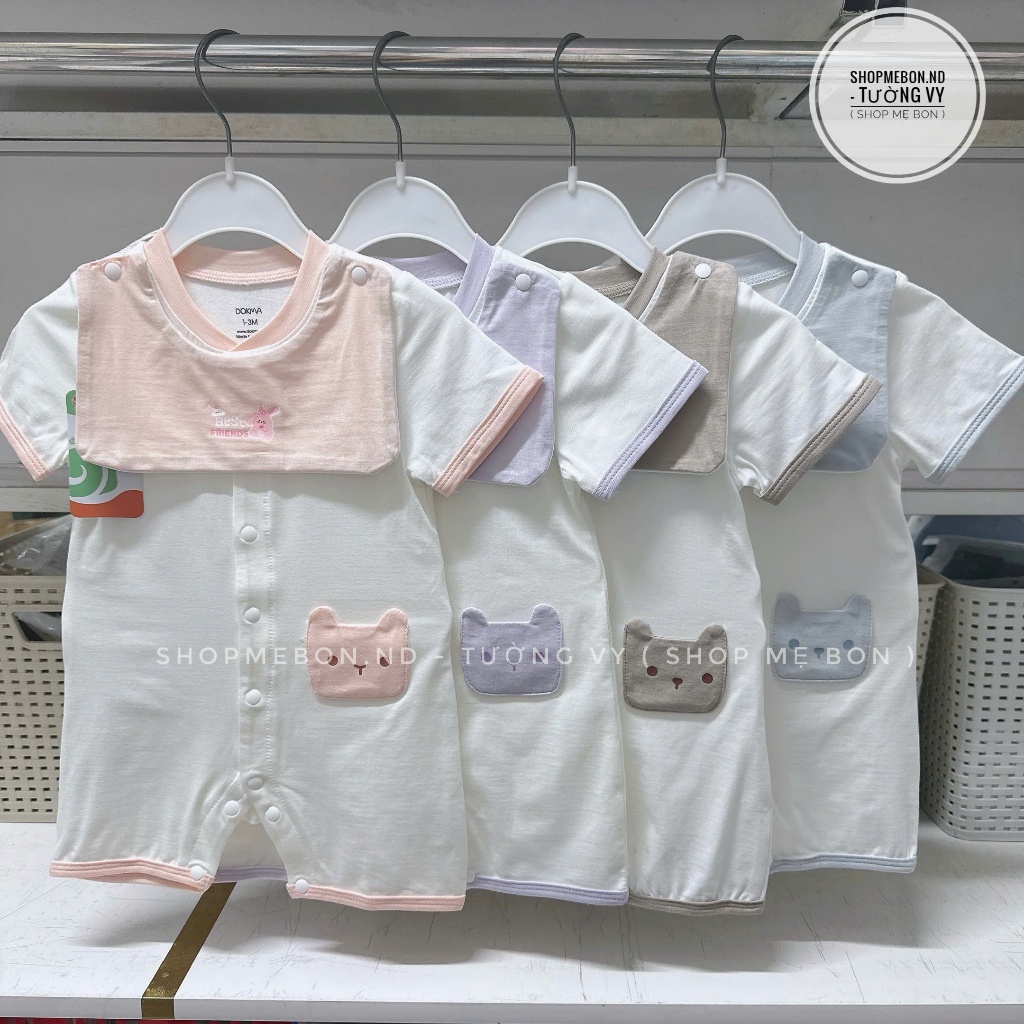 [ Dokma ] Body Dokma cài vai cho bé trai bé gái