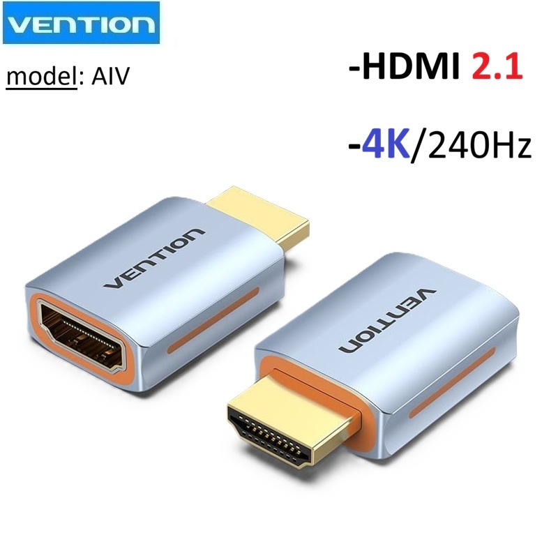 Đầu nối HDMi 2.1 4K 240Hz Vention AIV -Bảo hành 6 tháng