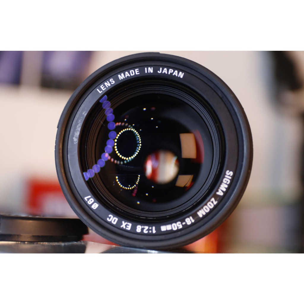 (Thanh lý) Lens canon Sigma 18-50mm f2.8 (Af chạy - thấu kính trong sạch - có 1 điểm mốc - Chỉ chụp f2.8) - Lens máy ảnh