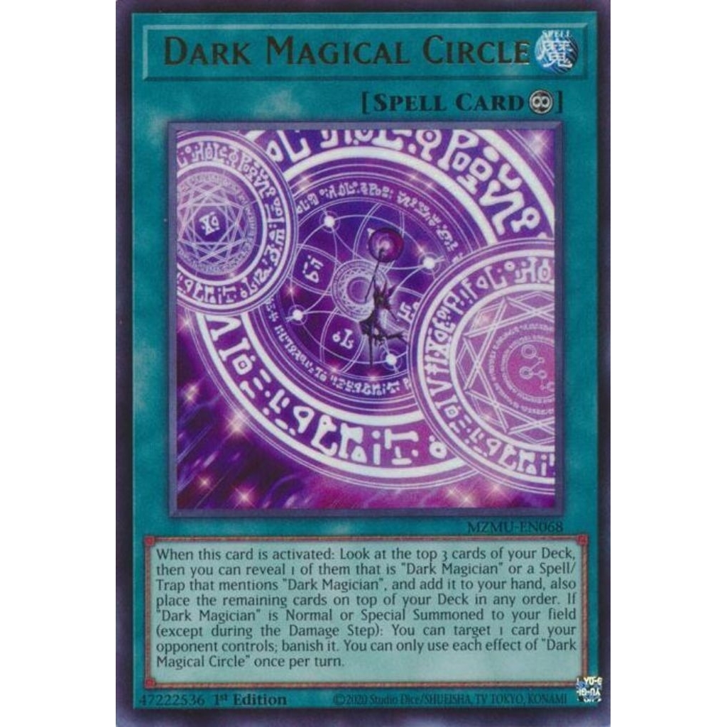 (PhUyên) Thẻ bài TCG-UK Dark Magical Circle - Maze of Muertos