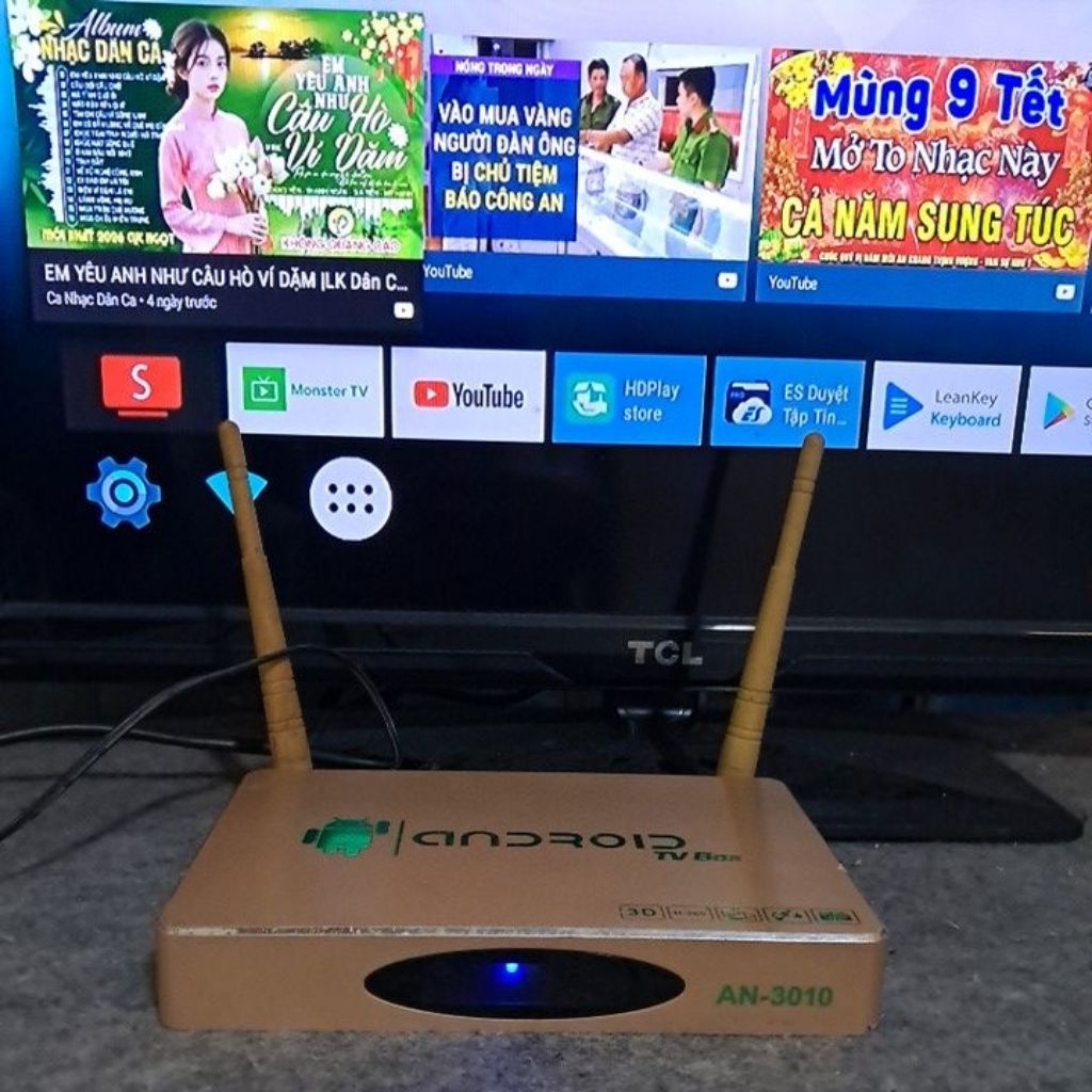 Hàng cũ Box AN-3010 , chỉ box và nguồn không có điều khiển