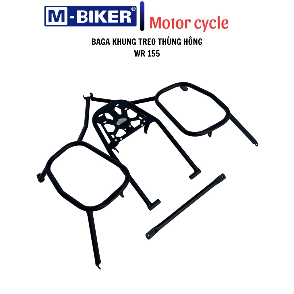 Baga sau wr155, baga khung thùng wr155, baga gắn thùng wr155 chất liệu thép, sơn tĩnh điện.