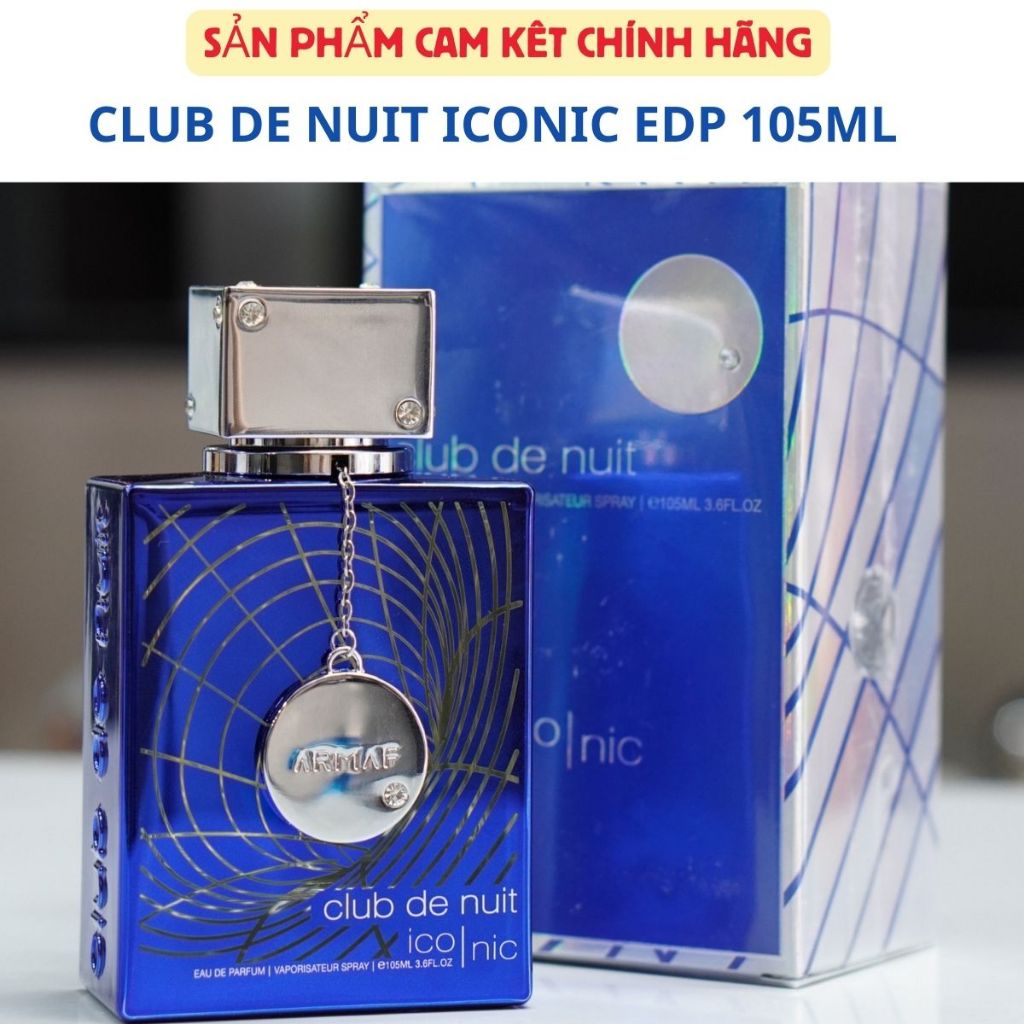 Nước hoa NAM CLUB DE NUIT ICONIC EDP 105ML