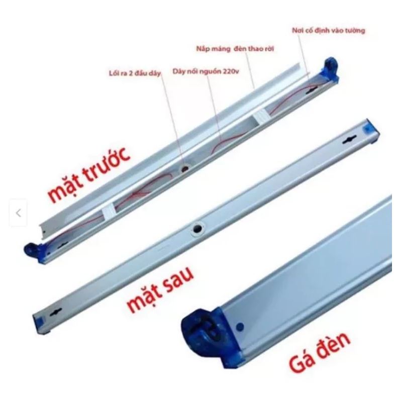 Máng Đèn Led ĐƠN 1M2 Batten T8
