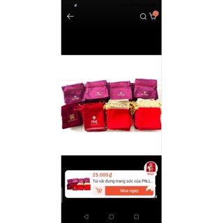 túi PNJ túi gấm huy thanh