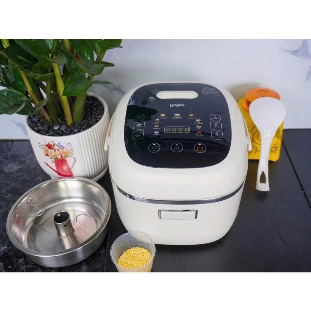 Nồi Cơm Tách Đường Engler EL9101 Dung Tích 1.4L Công Suất 500W Gồm 9 Chức Năng Nấu Bảo hành 24 tháng