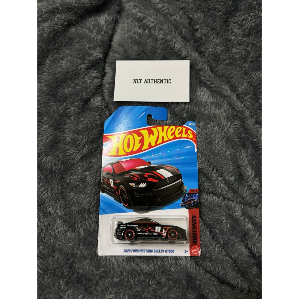 Xe Hot Wheels 2020 FORD MUSTANG SHELBY GT500 Đỏ đen