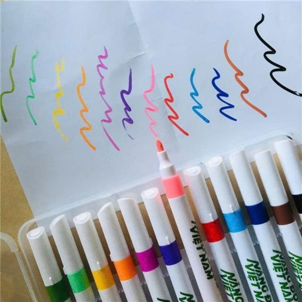 hộp bút màu 12 cây HKM milo