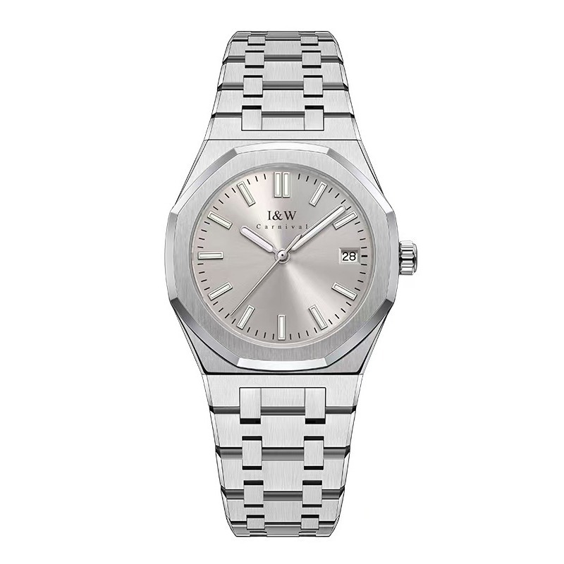 Đồng hồ nữ chính hãng I&W Carnival IW55793 IW55793L 55793 55793L máy pin Myota mặt kính sapphire