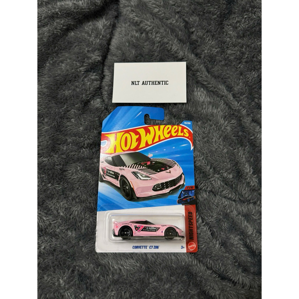 Xe Hot Wheels CORVETTE® C7 Z06 Hồng