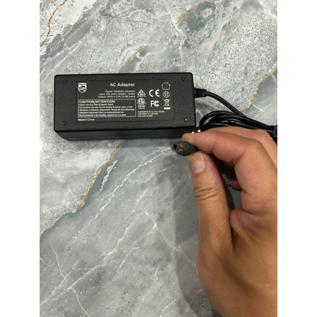 Nguồn 24V 3A Dùng cho Mikrotik, adapter Mikrotik 750GR3, Mikrotik 3011