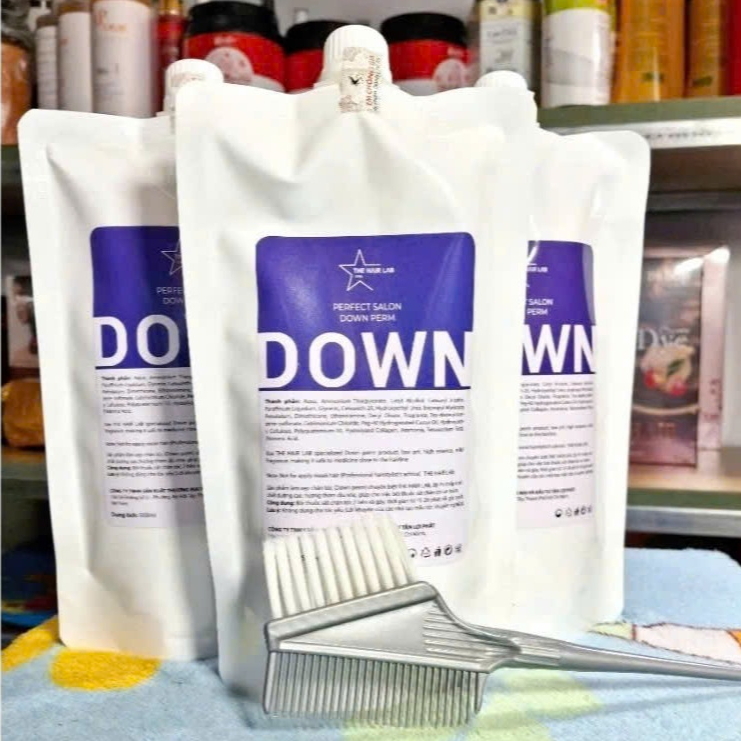 Kem ép side tóc Down Perm 500gr, cho cả nam và nữ, tạo kiểu tốt mùi thơm