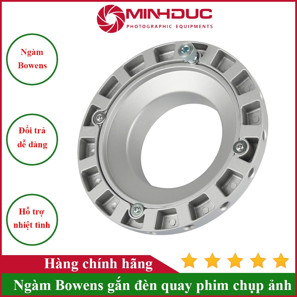 Ngàm Bowen, Ngàm gắn đèn, Ring Adapter gắn Softbox cho đèn Flash đèn Led