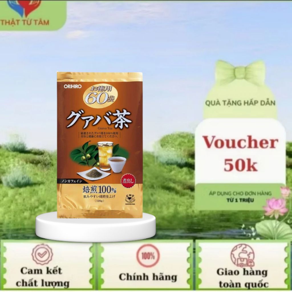 Trà Ohirio Guava Tea Ổi Hỗ Trợ Giảm Cân 60 Gói/Túi
