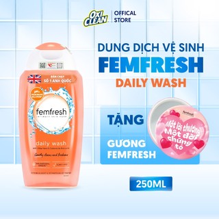 Dung Dịch Vệ Sinh Phụ Nữ Femfresh Daily Intimate Wash Anh Quốc Sạch Thơm Tươi Mới pH 4-4.3 Cân Bằng