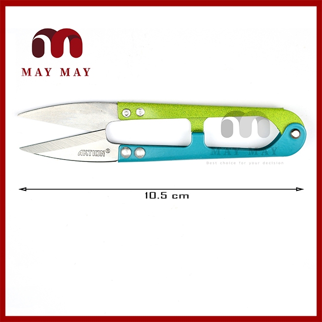 Kéo bấm chỉ sơn AKTION không gỉ có 2 size combo 12 cây