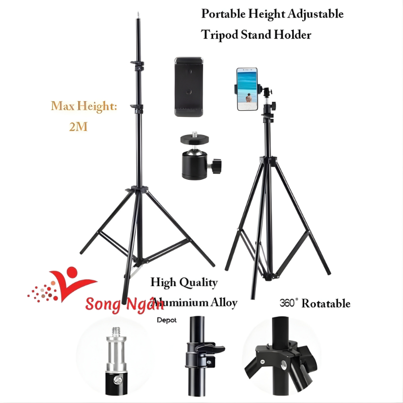 Gậy livestream gậy chụp ảnh quay video reivew sản phẩm cho điện thoại tiện lợi selfie phụ kiện | BigBuy360 - bigbuy360.vn